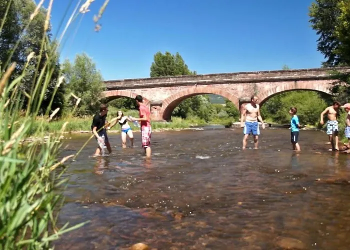 Camping Confort Pour 5 Pers Avec Terrasse - Api-1-52-1941 Montlaur (Aveyron)